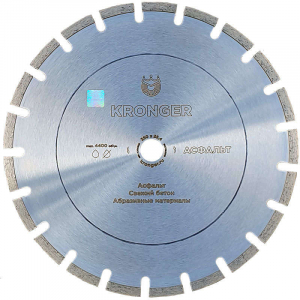 Алмазный диск 350*12*25,4 Kronger Asphalt