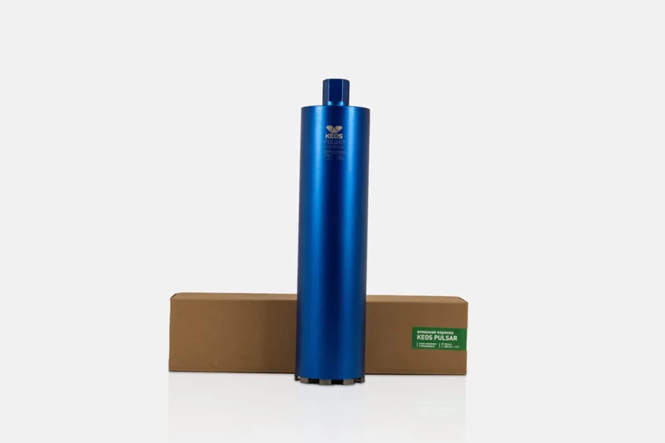 Коронка алмазная KEOS ПРО ЛАЗЕР (PRO Lazer) 1 1/4" 122х450 (Лазерная сварка) (DCL122.450)