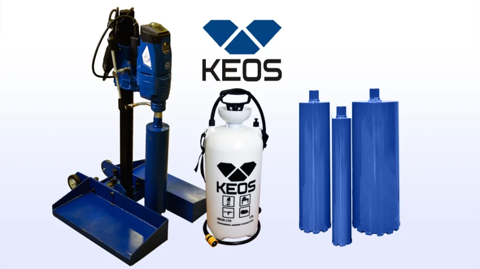 Керноотборник KEOS KB 200 (мотор KS-200+прямой штатив KS-250S