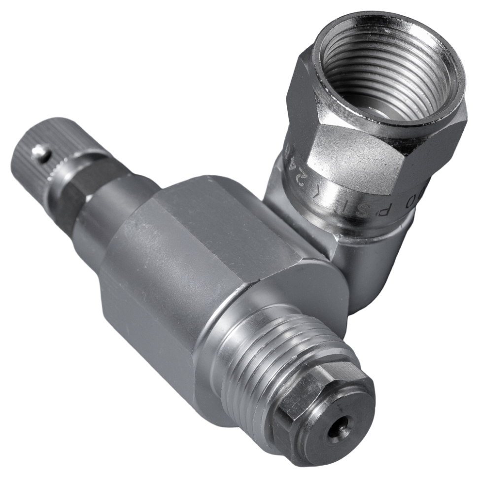 Поворотный механизм с запорным клапаном ASPRO
