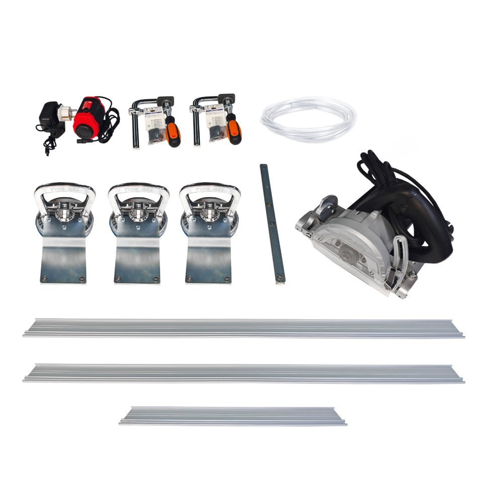 Электрический плиткорез REINTILER RT-125-3200 для крупноформатной плитки с водяным охлаждением